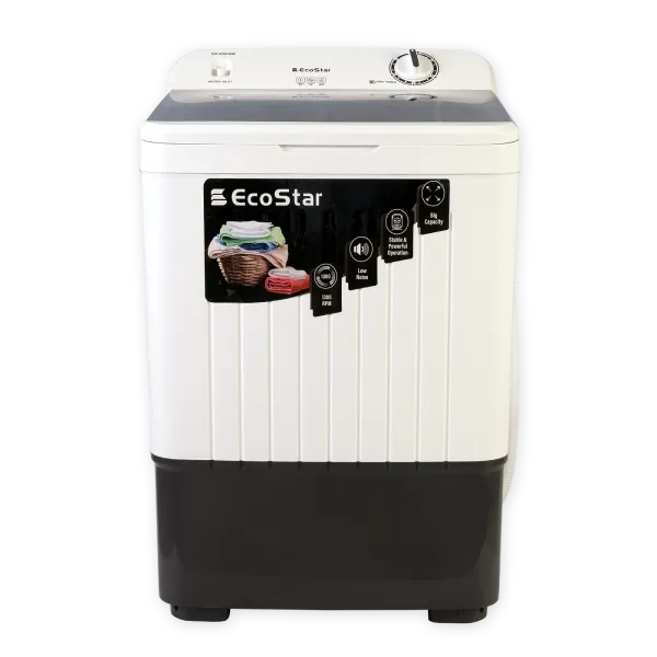 ECOSTAR Semi Automatic, Top Load Washing Machine EW-S1001WG