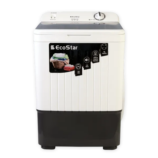ECOSTAR Semi Automatic, Top Load Washing Machine EW-S1001WG