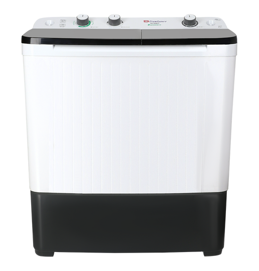 DAWLANCE Twin Tub Washing Machine WMDW-10500 TWIN TUB CLEAR LID (WHITE)