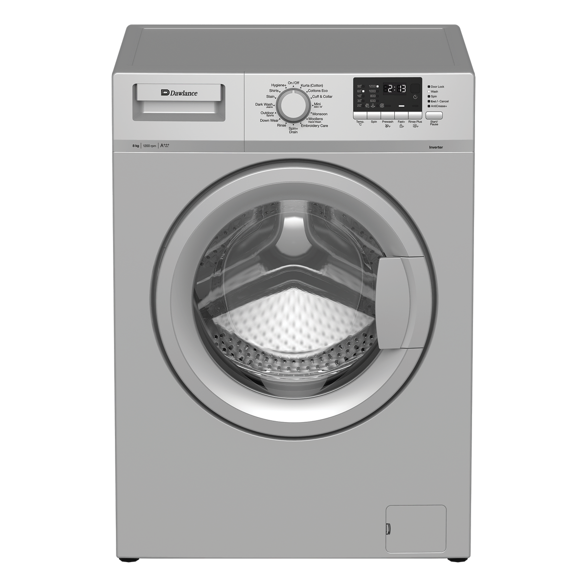DAWLANCE Fully Automatic, Front Load Washing Machine DWF-8120 Gr INV (8 KG) product image