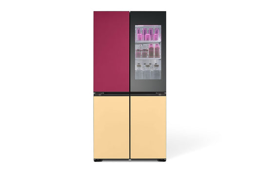 LG GR-A34FDMKJ MoodUP French Door refrigerator front view