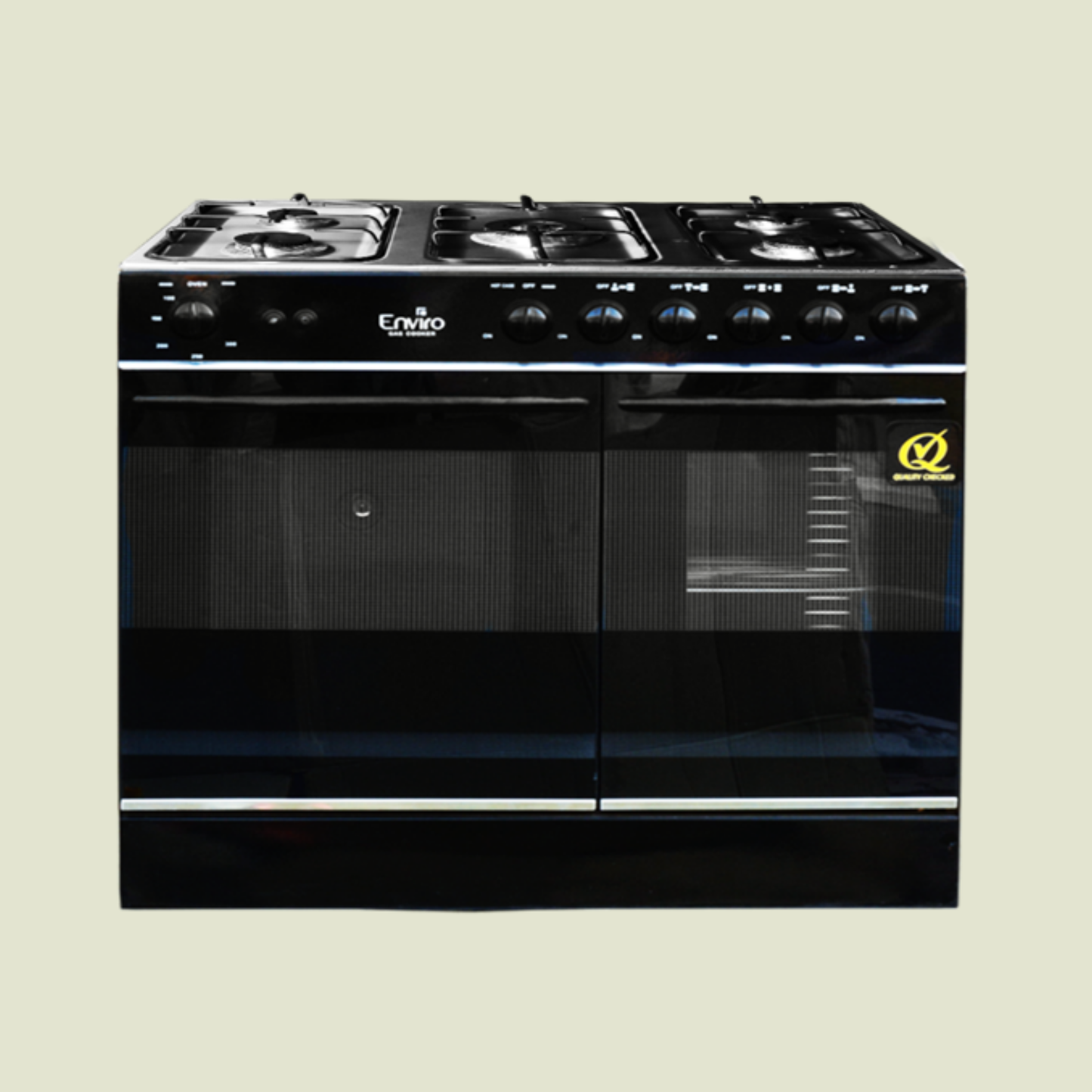 ENVIRO  Oven 5 X Burners (Glass, 34")