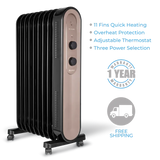 GREE  Oil Filled, Electric Heater GEH18-2200C