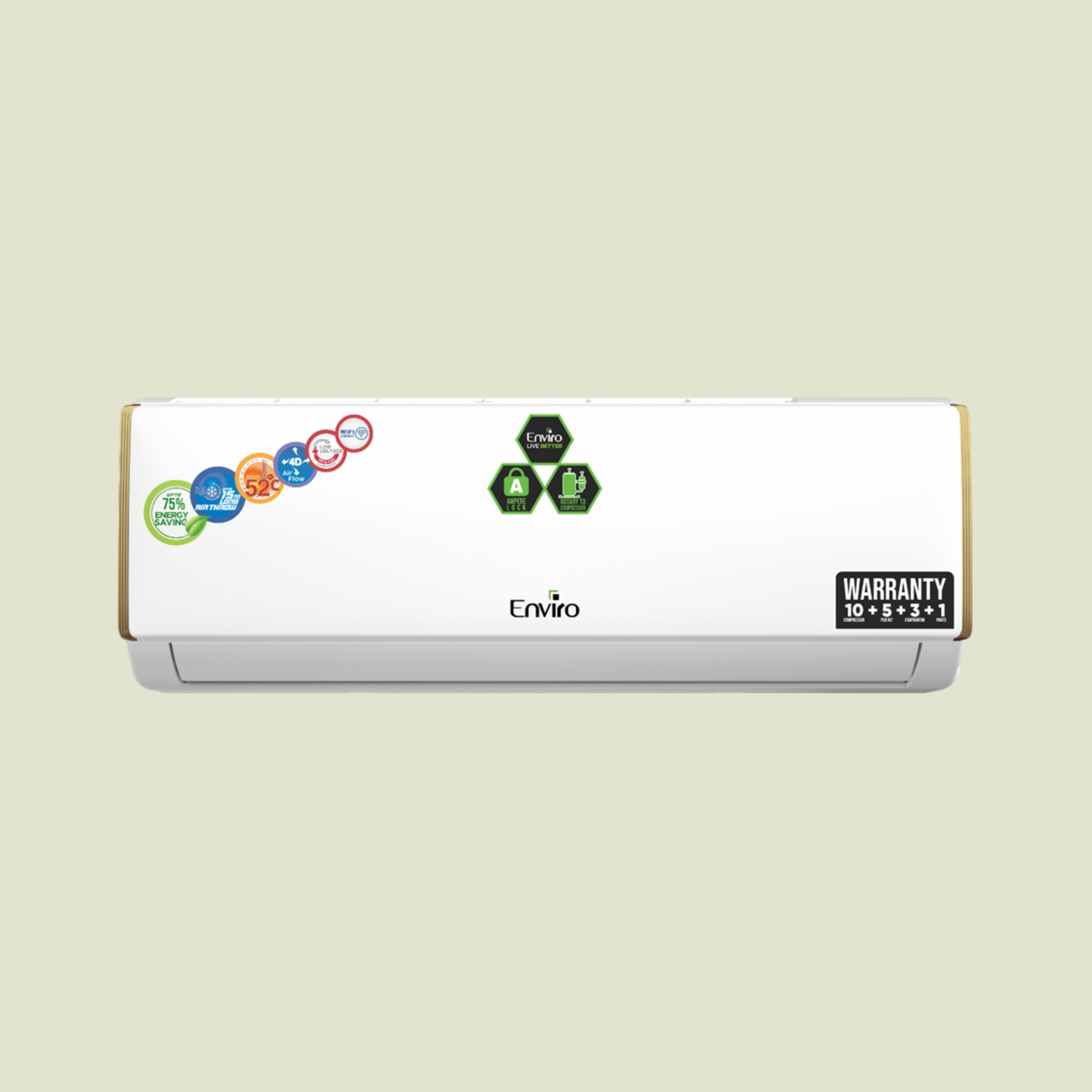ENVIRO Ice Berg Series AC EAC-18IB  18000 BTU's (1.5 Ton)
