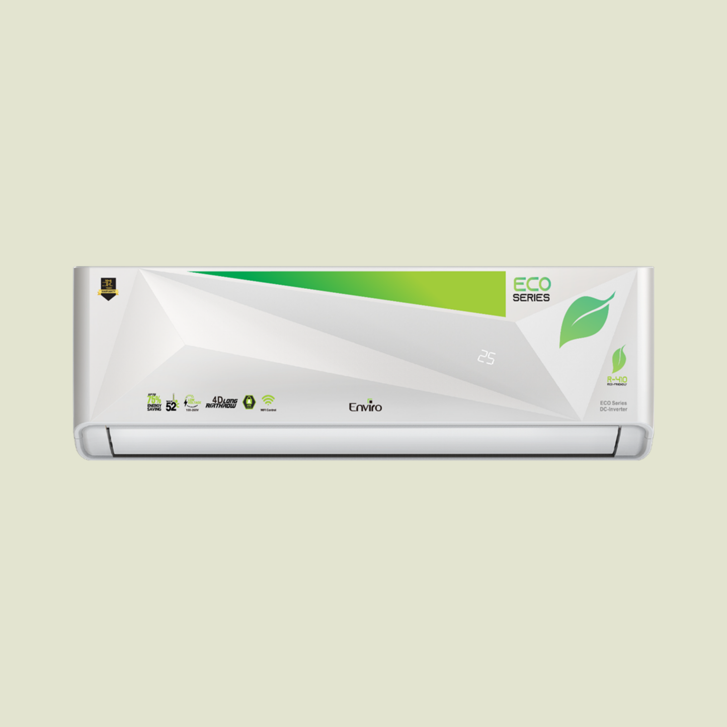 ENVIRO ECO Series AC EAC-18E 18000 BTU's (1.5 Ton)
