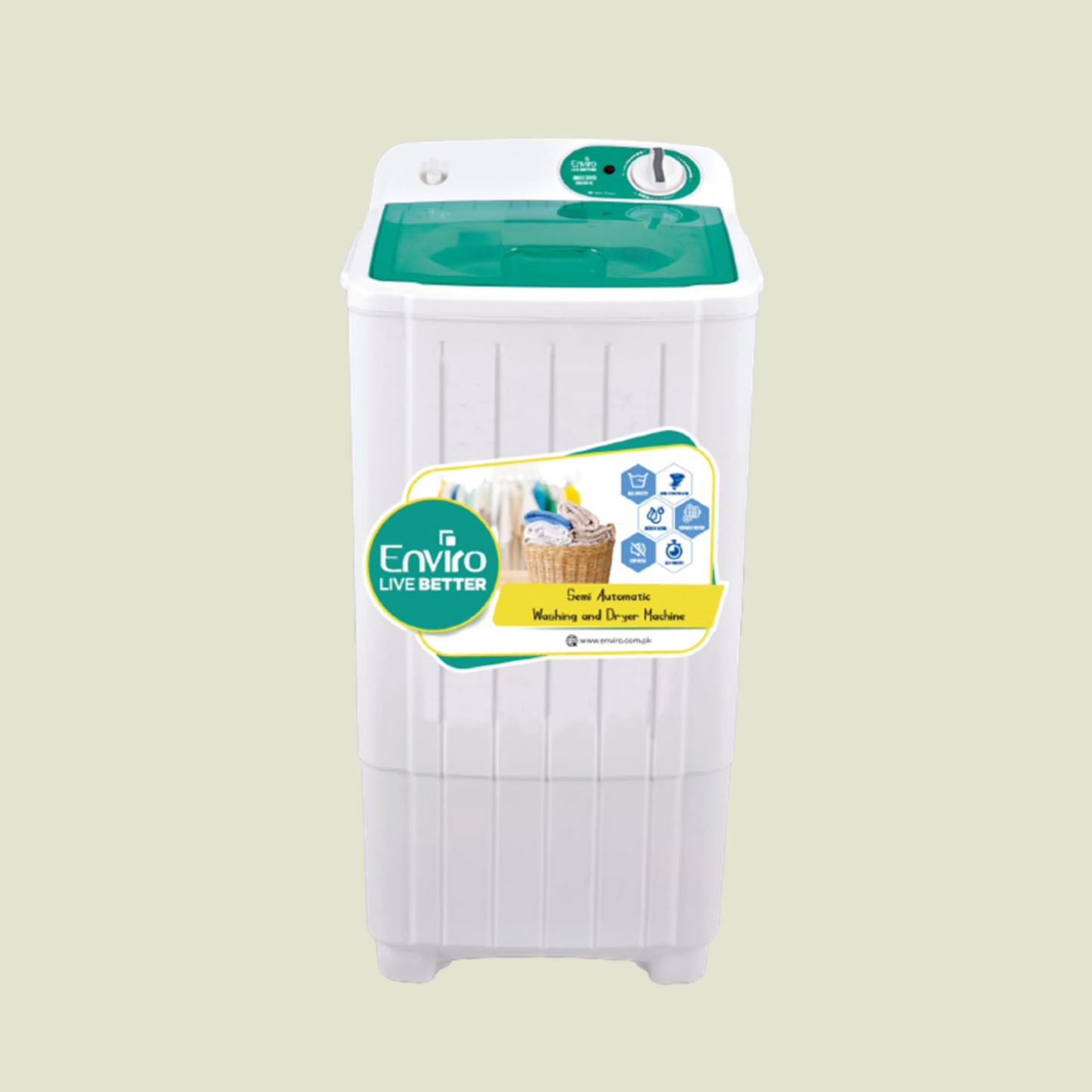 ENVIRO  Washing Machine EWM 8010-SD