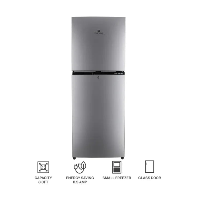 DAWLANCE Non-Inverter Refrigerator 9140WB E-CHROME Metallic Grey