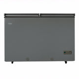 HAIER Double Door Deep Freezer HDF-385 Inverter Grey