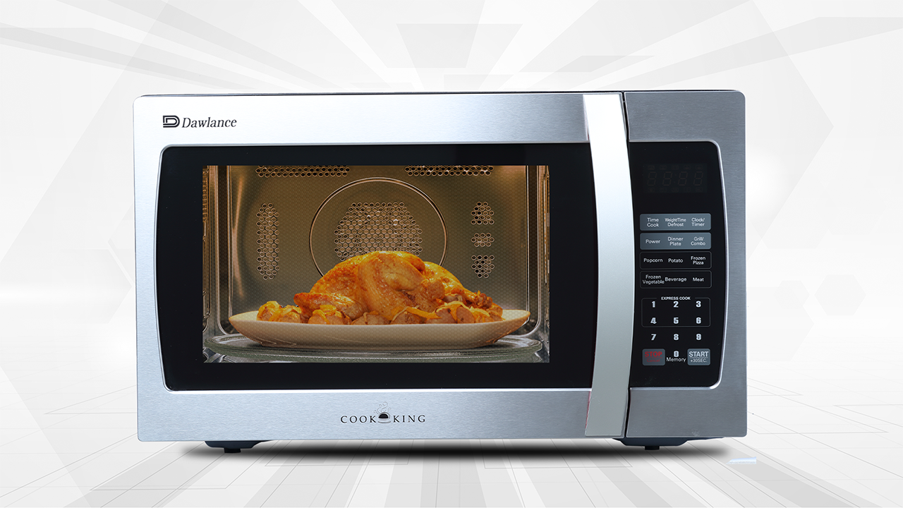 DAWLANCE  Microwave Oven DW_374 (SILVER)