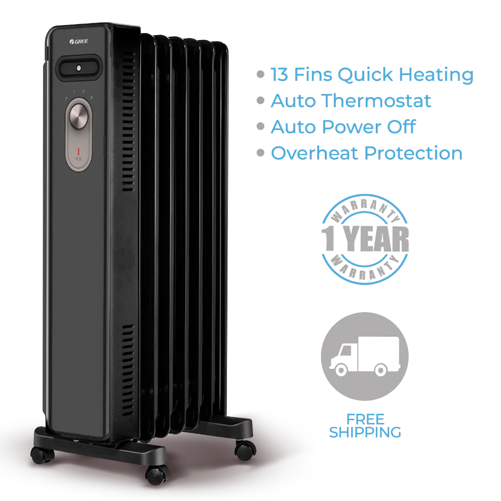 GREE  Oil Filled, Electric Heater GEH22-2200G