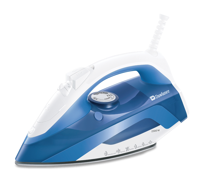 DAWLANCE  STEAM IRON DWSI 7282 Light Blue
Steam Iron