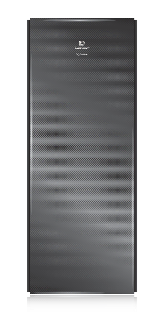 DAWLANCE  Vertical Freezer VF 1035WB GD SD (MG BLACK HONEY COMB)
