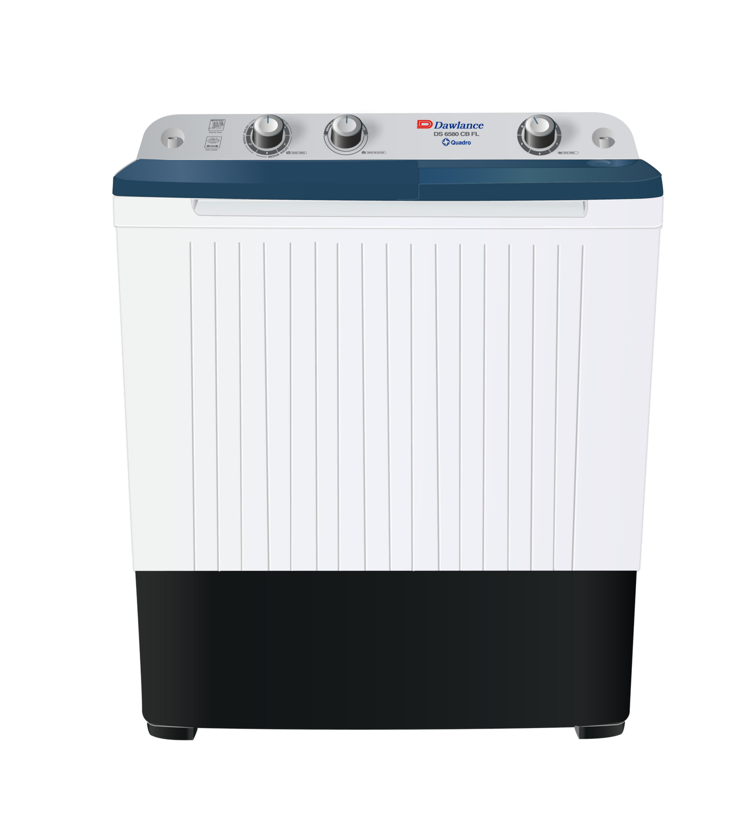 DAWLANCE Twin Tub Washing Machine DW-6580 C FL DAWLANCE