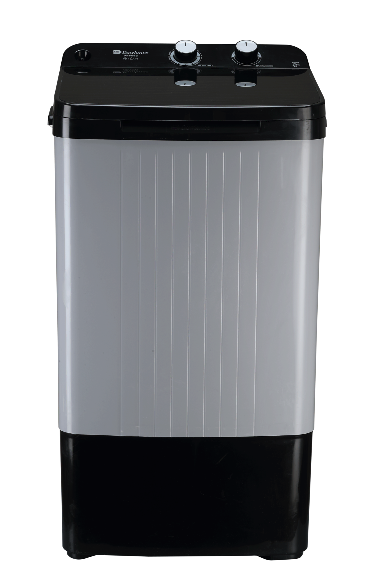 DAWLANCE SingleTub Washing Machine DW-9100 GLASS LID (BLACK/GREY)