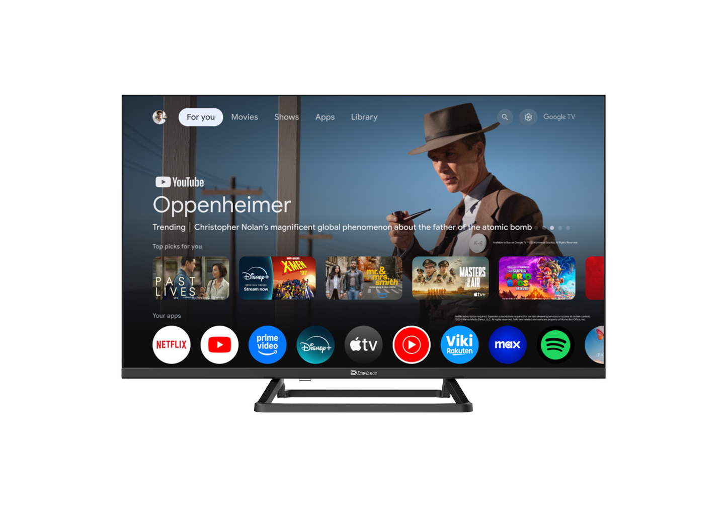 DAWLANCE Full HD (1080p) LED KORE FHD GOOGLE TV 40"
