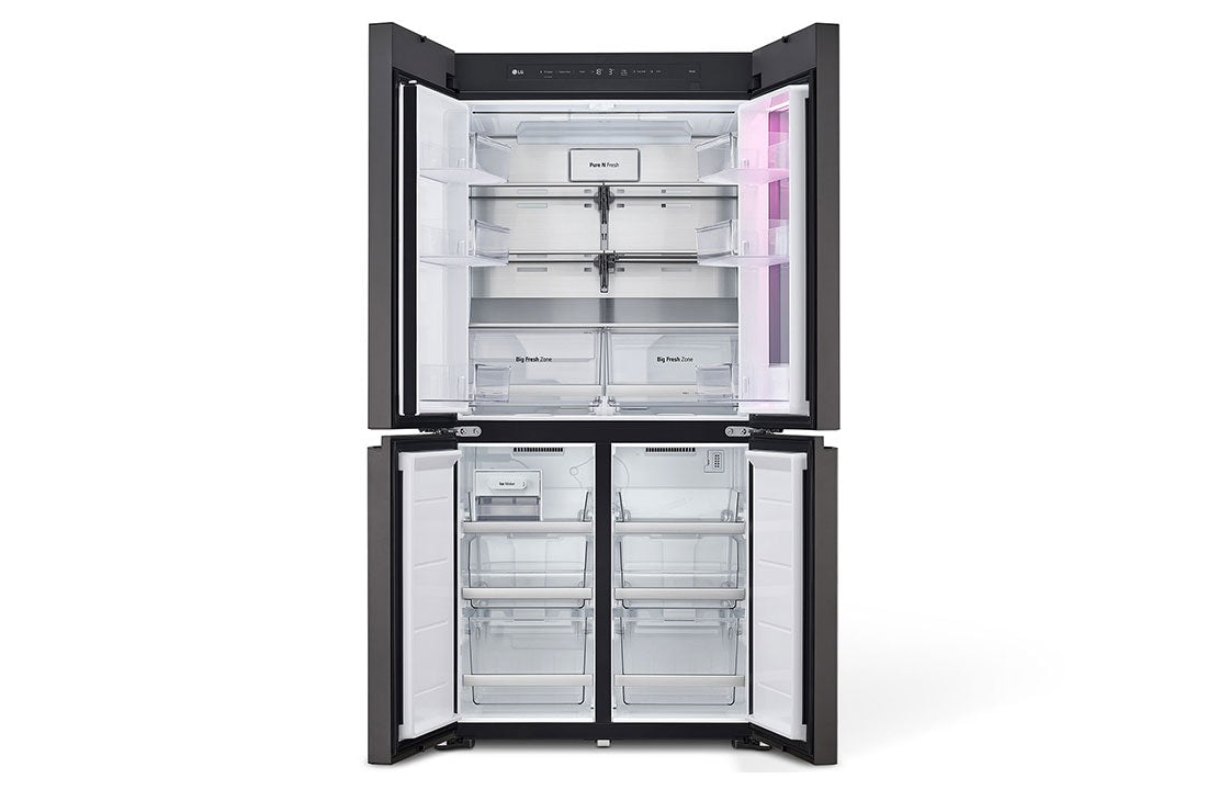 LG GR-A34FDMKJ MoodUP refrigerator open view